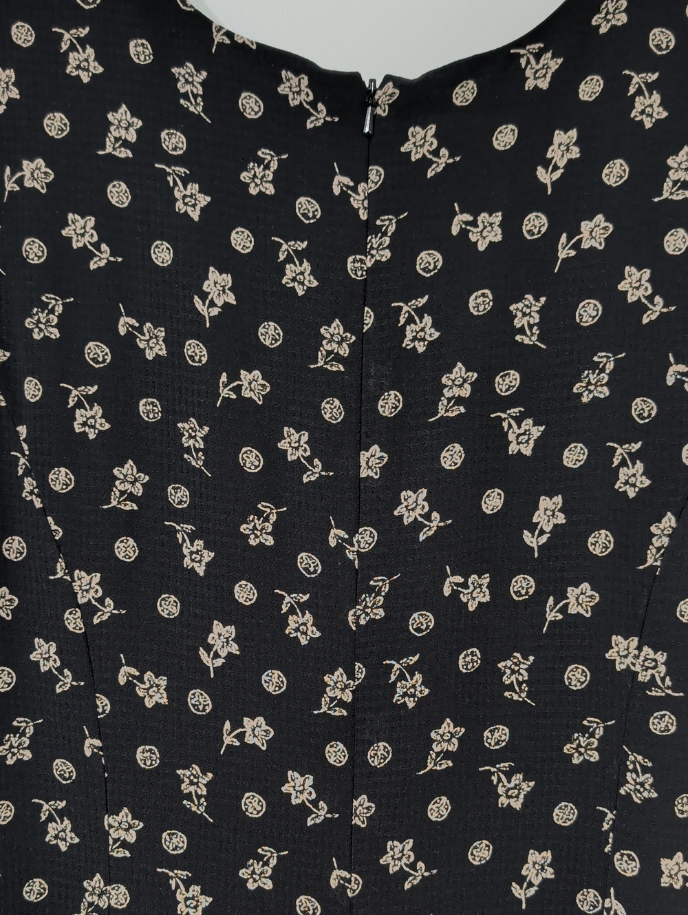 Vintage Pendleton Floral Ditsy Sleeveless Midi Dress Size 10 - Picture 6 of 6